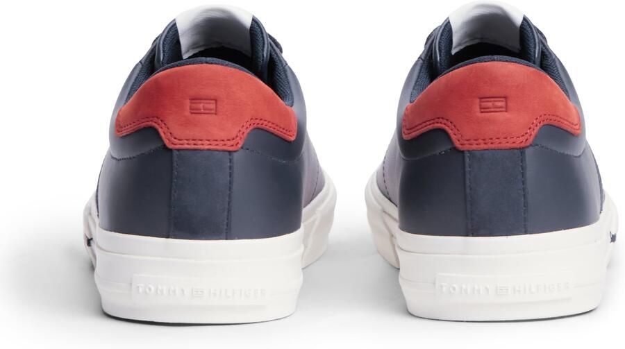 TOMMY HILFIGER Sneakers laag donkerblauw bloedrood - Foto 4