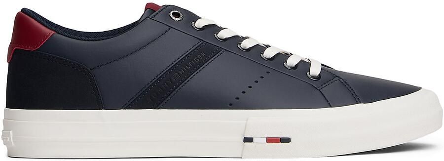 Tommy Hilfiger Sneakers TH HI VULC LTH STREET vrijetijdsschoen lage schoen veterschoenen met zacht gepolsterde schacht - Foto 6