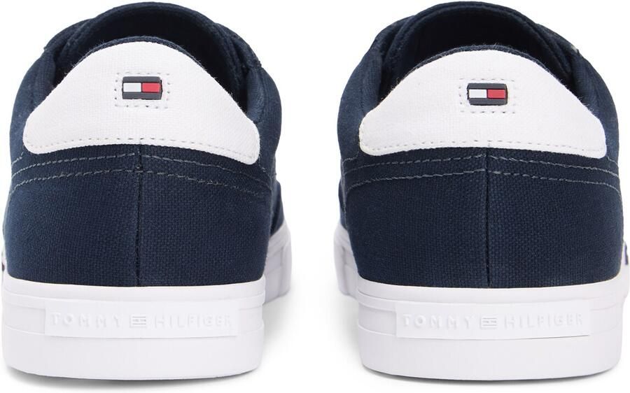TOMMY HILFIGER Sneakers laag donkerblauw wit - Foto 4