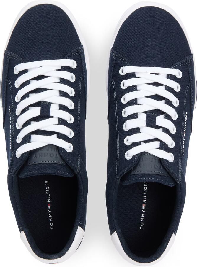 TOMMY HILFIGER Sneakers laag donkerblauw wit - Foto 3