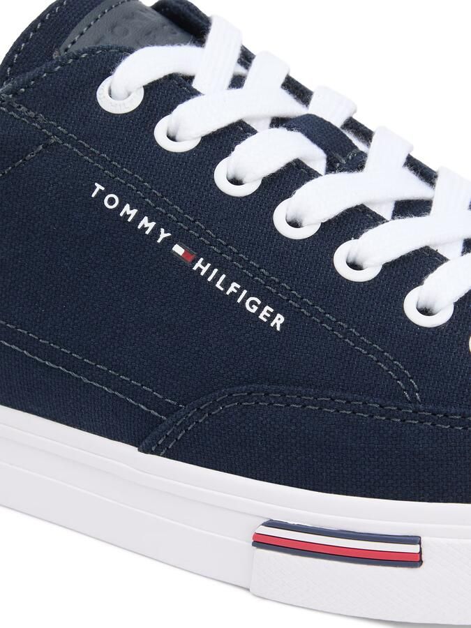 TOMMY HILFIGER Sneakers laag donkerblauw wit - Foto 2