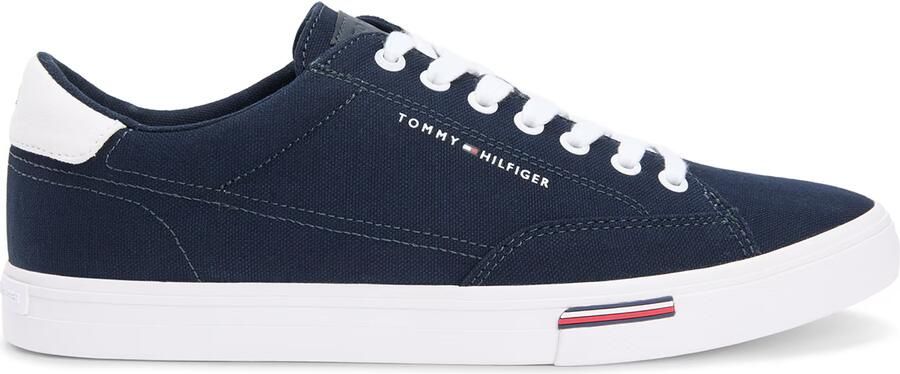 TOMMY HILFIGER Sneakers laag donkerblauw wit - Foto 6