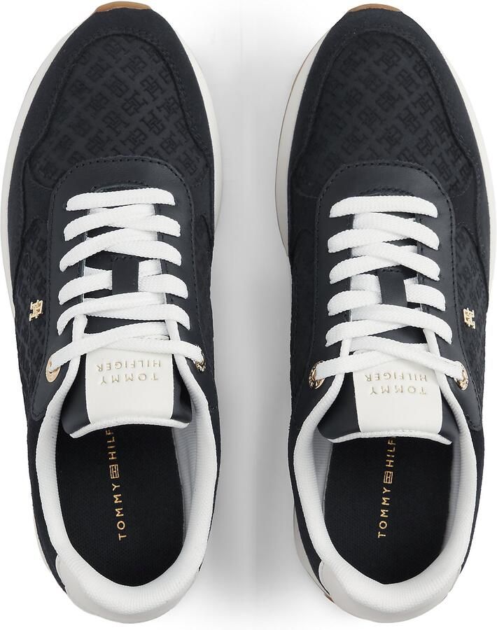 TOMMY HILFIGER Sneakers laag donkerblauw wit - Foto 3