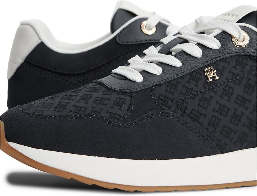 TOMMY HILFIGER Sneakers laag donkerblauw wit - Foto 4