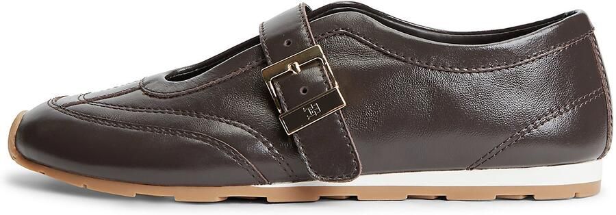 TOMMY HILFIGER Sneakers laag donkerbruin