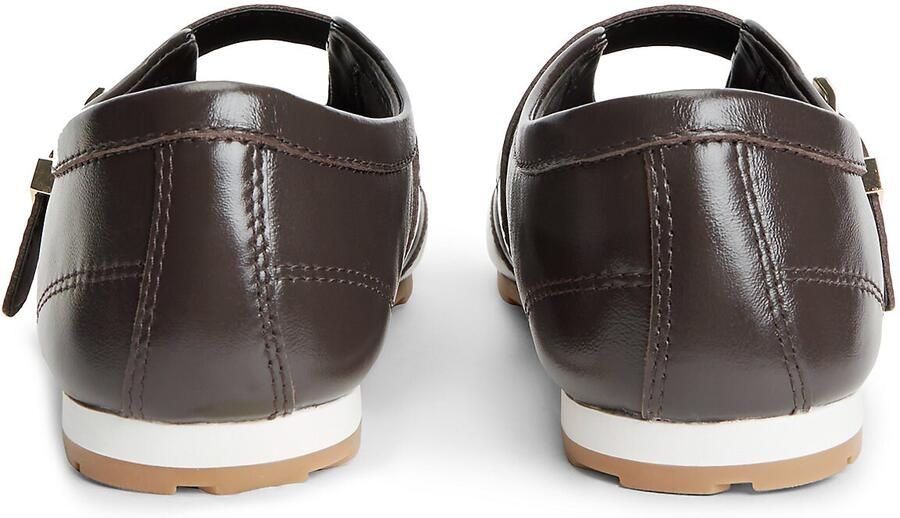 TOMMY HILFIGER Sneakers laag donkerbruin - Foto 4