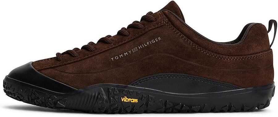 TOMMY HILFIGER Sneakers laag donkerbruin