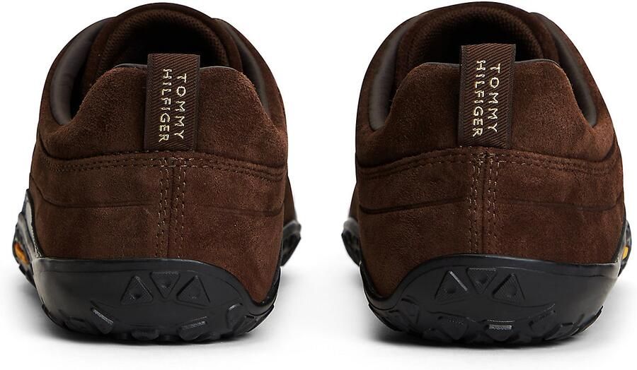 TOMMY HILFIGER Sneakers laag donkerbruin - Foto 4