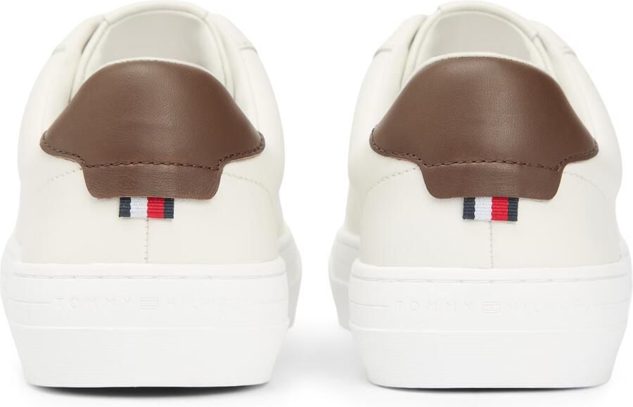 TOMMY HILFIGER Sneakers laag ecru bruin - Foto 5