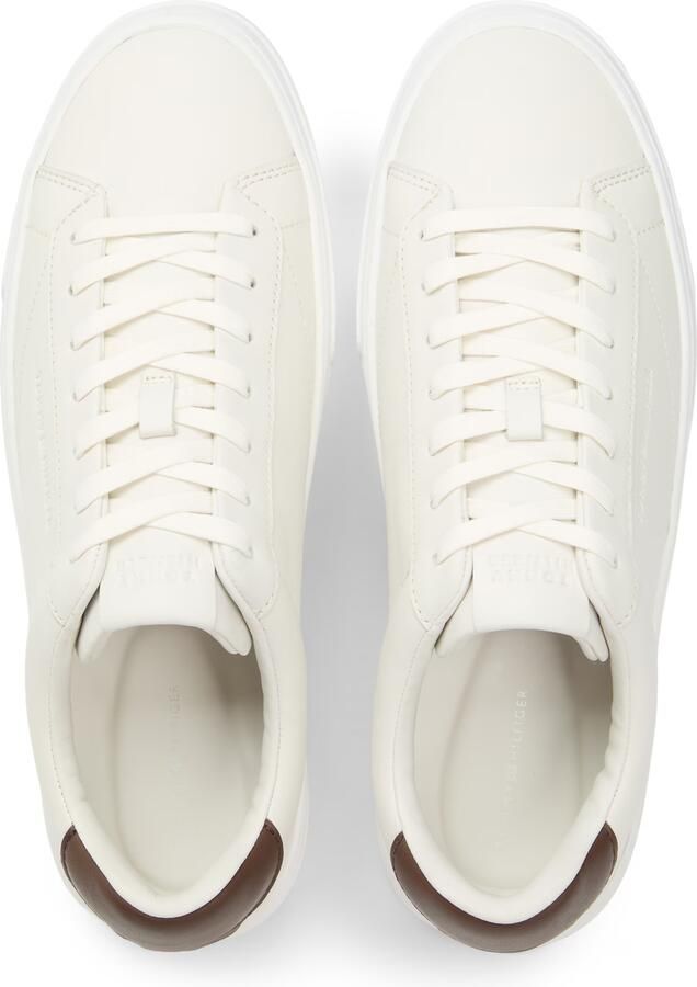 TOMMY HILFIGER Sneakers laag ecru bruin - Foto 4
