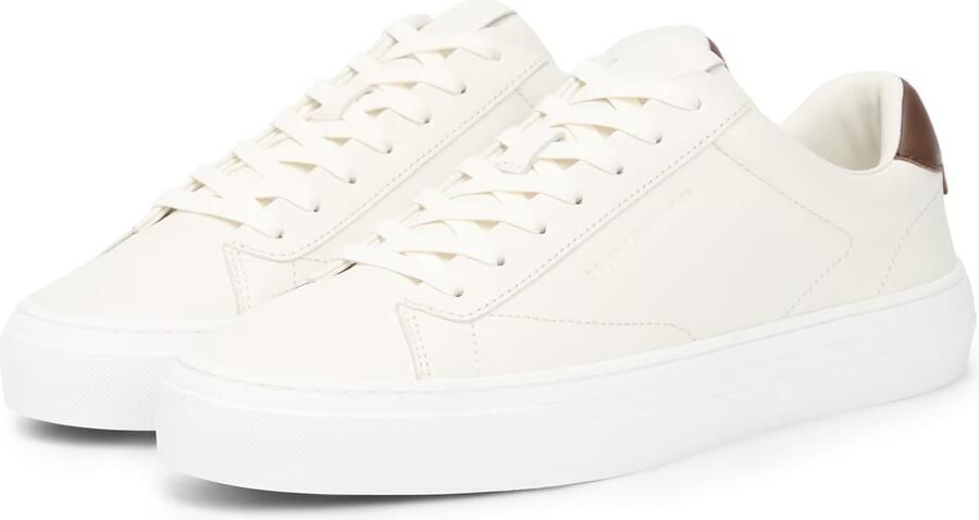 TOMMY HILFIGER Sneakers laag ecru bruin - Foto 6