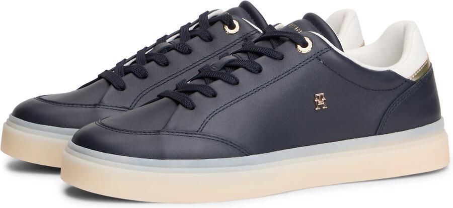 TOMMY HILFIGER Sneakers laag ecru navy - Foto 5