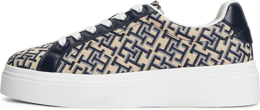 TOMMY HILFIGER Sneakers laag ecru navy opaal