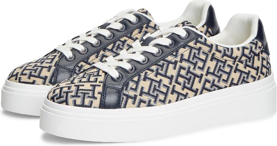 TOMMY HILFIGER Sneakers laag ecru navy opaal - Foto 4