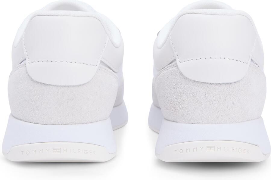 Tommy Hilfiger Sneakers van suède met mesh details - Foto 5