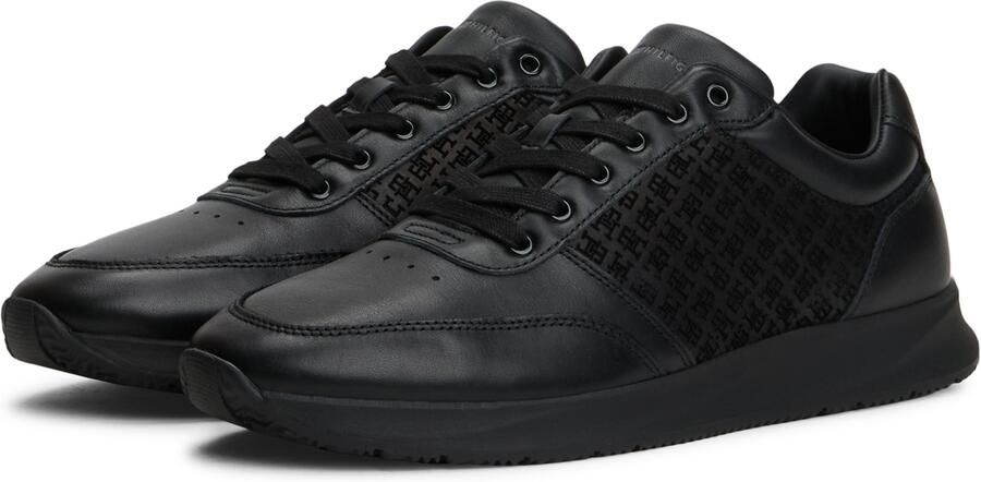TOMMY HILFIGER Sneakers laag 'ELEVATED TH MONO MIX RUNNER' zwart - Foto 4