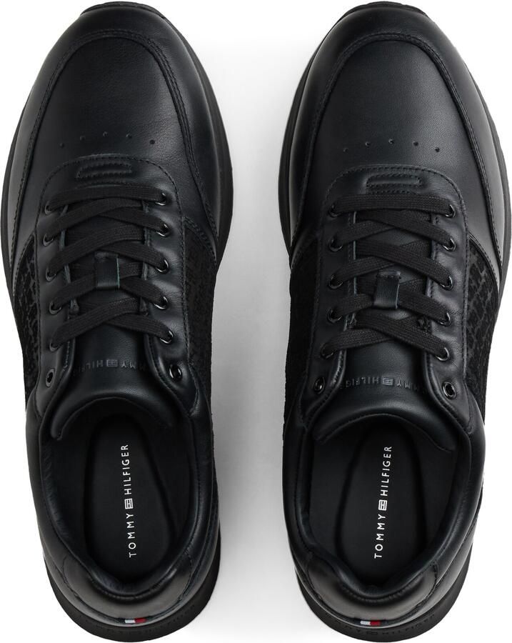 TOMMY HILFIGER Sneakers laag 'ELEVATED TH MONO MIX RUNNER' zwart - Foto 2