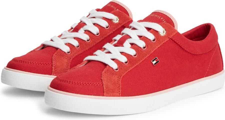TOMMY HILFIGER Sneakers laag 'Enamel Flag' rood - Foto 4