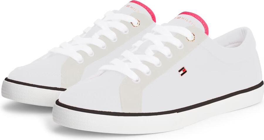 TOMMY HILFIGER Sneakers laag pink wit natuurwit - Foto 4