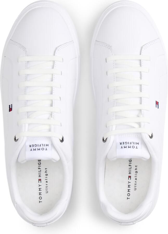 Tommy Hilfiger Tennisschoenen Baskets Sportswear Cuir Synthétique Blanc - Foto 12