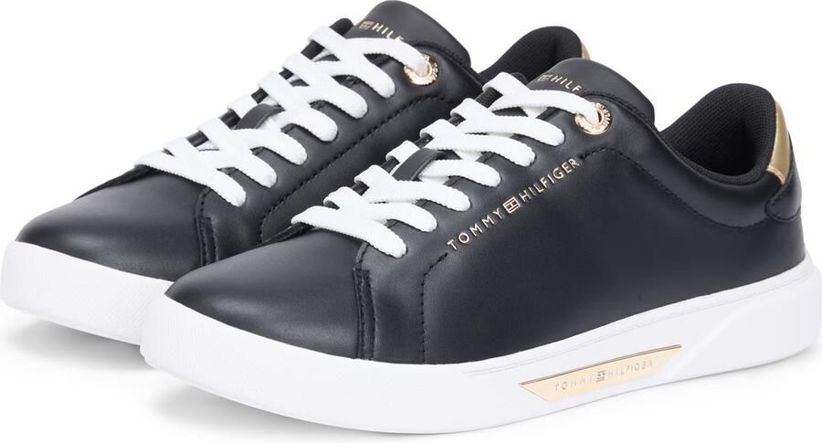 TOMMY HILFIGER Sneakers laag 'ESSENTIAL' goud zwart - Foto 5