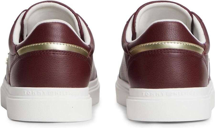TOMMY HILFIGER Sneakers laag goud bloedrood - Foto 5