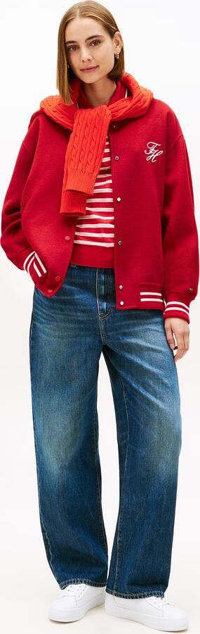 Tommy Hilfiger Lage Sneakers TH PLATFORM SNEAKER TUMBLED LTR - Foto 9