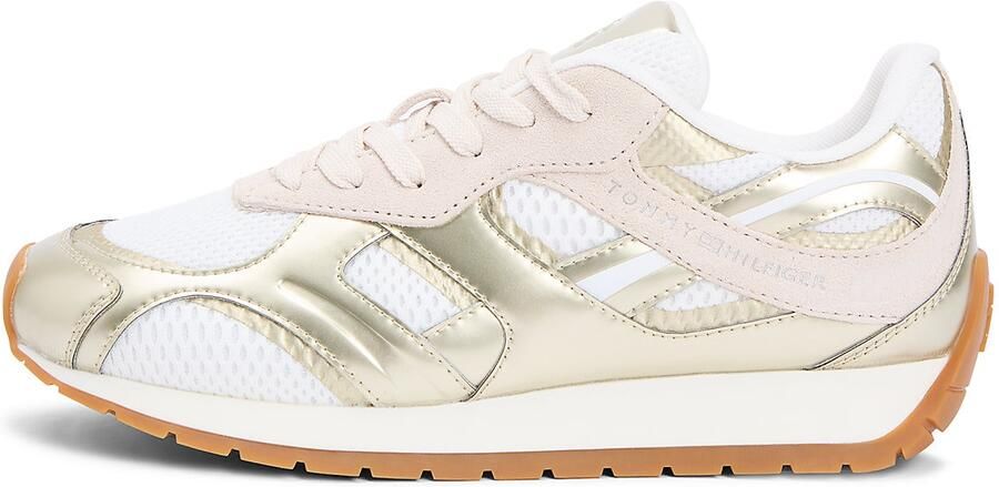 TOMMY HILFIGER Sneakers laag goud wit