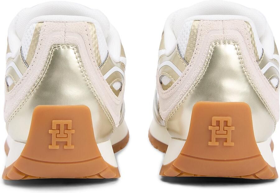 TOMMY HILFIGER Sneakers laag goud wit - Foto 3