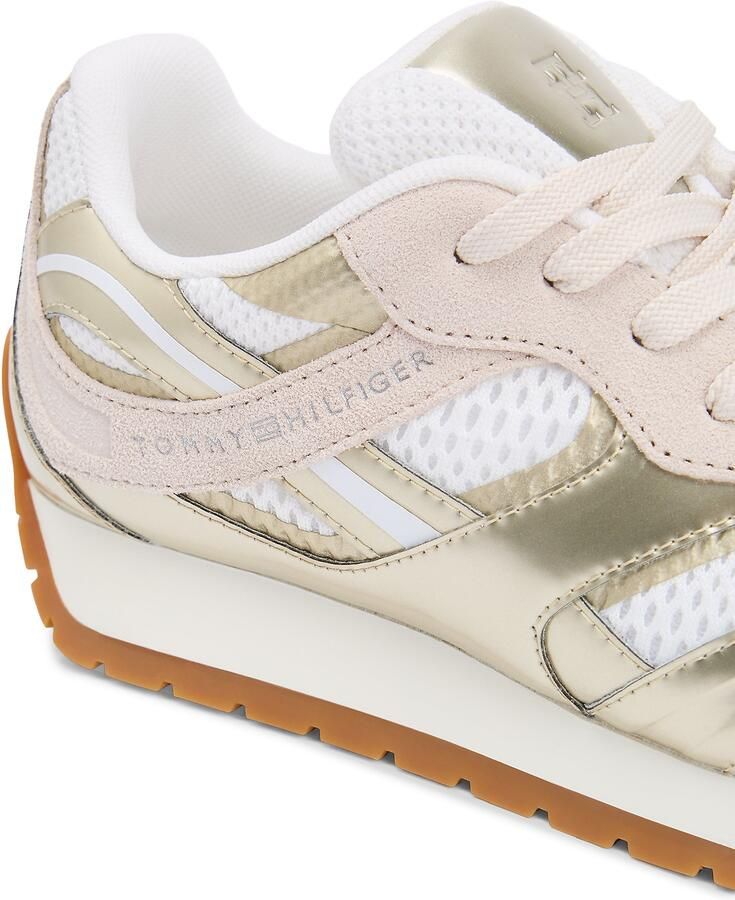 TOMMY HILFIGER Sneakers laag goud wit - Foto 6