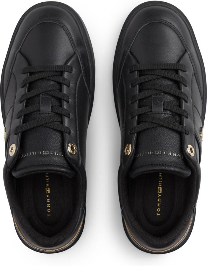 TOMMY HILFIGER Sneakers laag goud zwart - Foto 4