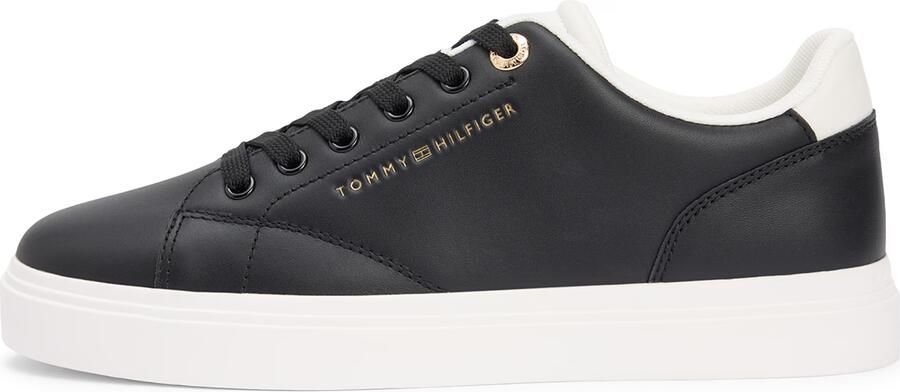 TOMMY HILFIGER Sneakers laag goud zwart wit