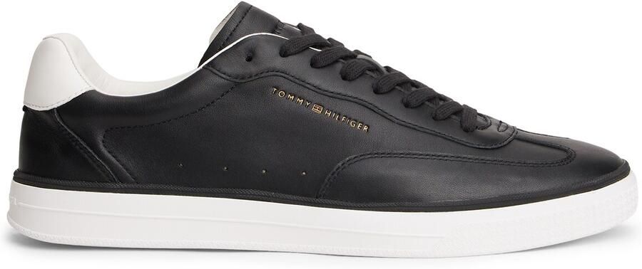 TOMMY HILFIGER Sneakers laag goud zwart wit - Foto 6