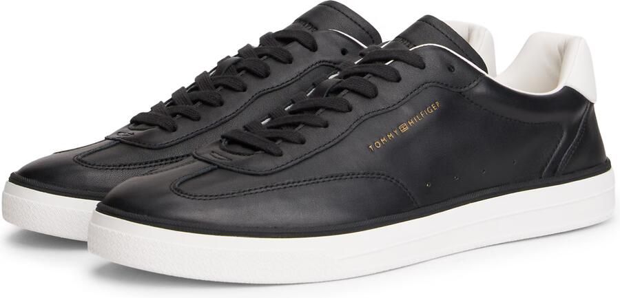TOMMY HILFIGER Sneakers laag goud zwart wit - Foto 5