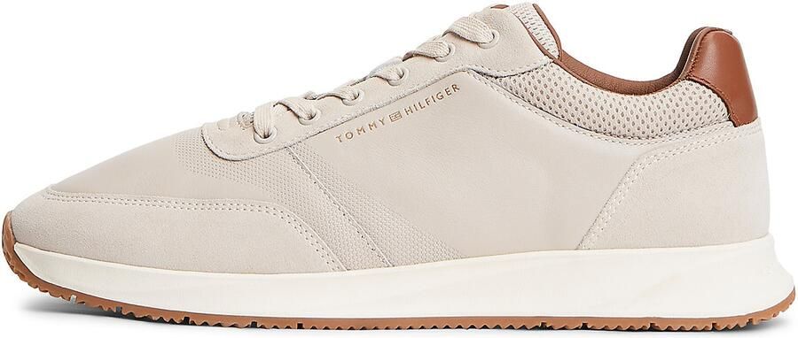 Tommy Hilfiger Sneakers van echt leer met labelopschrift