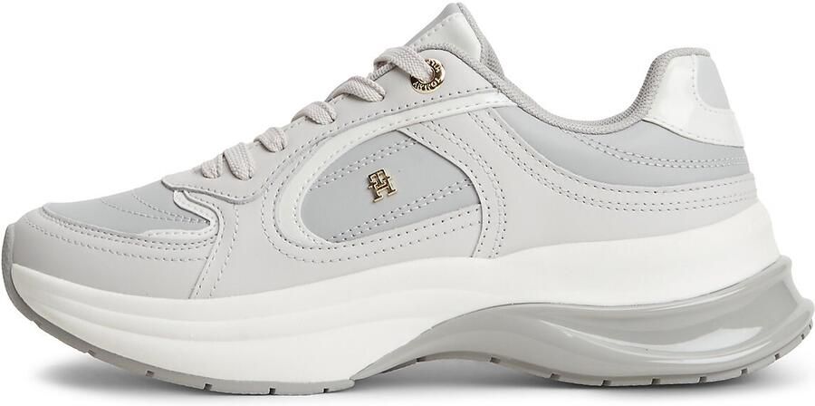 TOMMY HILFIGER Sneakers laag grijs lichtgrijs wit