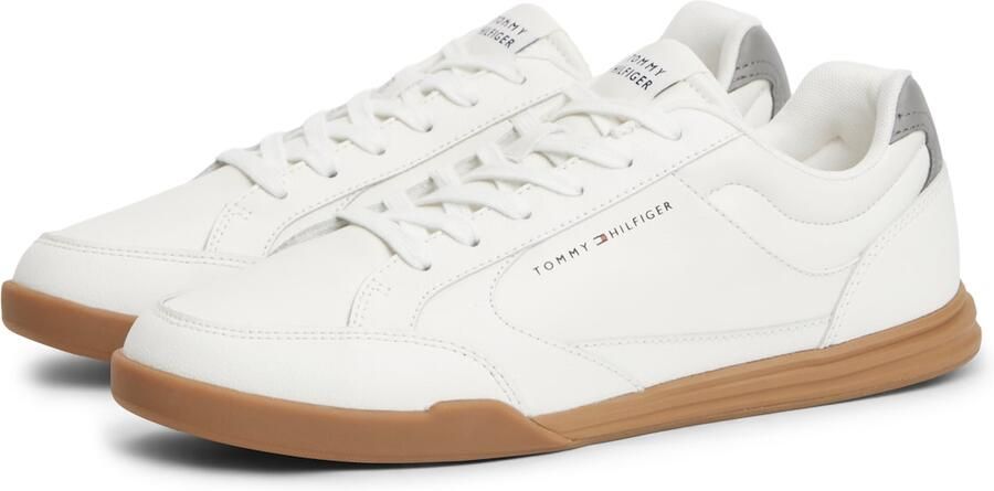 TOMMY HILFIGER Sneakers laag grijs wit - Foto 5