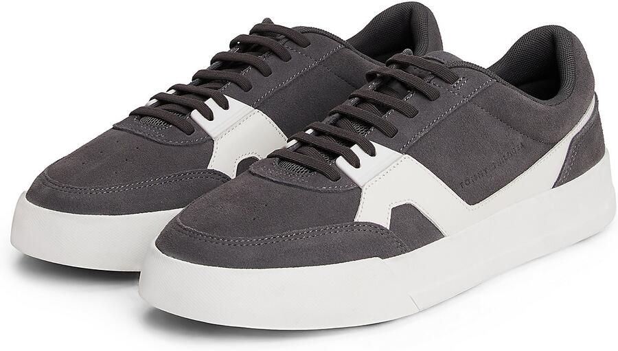 TOMMY HILFIGER Sneakers laag grijs wit - Foto 6