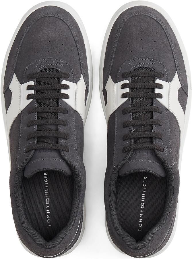 TOMMY HILFIGER Sneakers laag grijs wit - Foto 4