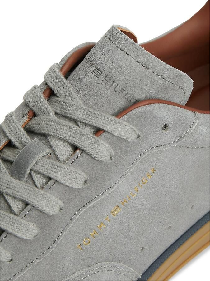 TOMMY HILFIGER Sneakers laag grijs zwart - Foto 3