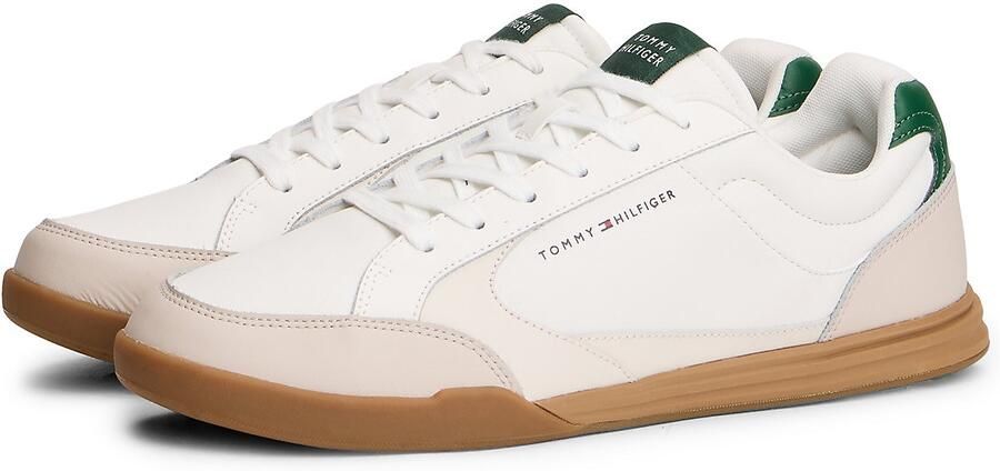 TOMMY HILFIGER Sneakers laag groen wit offwhite - Foto 6