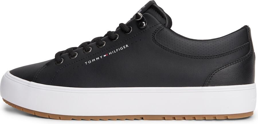TOMMY HILFIGER Sneakers laag 'HARLEM' zwart wit