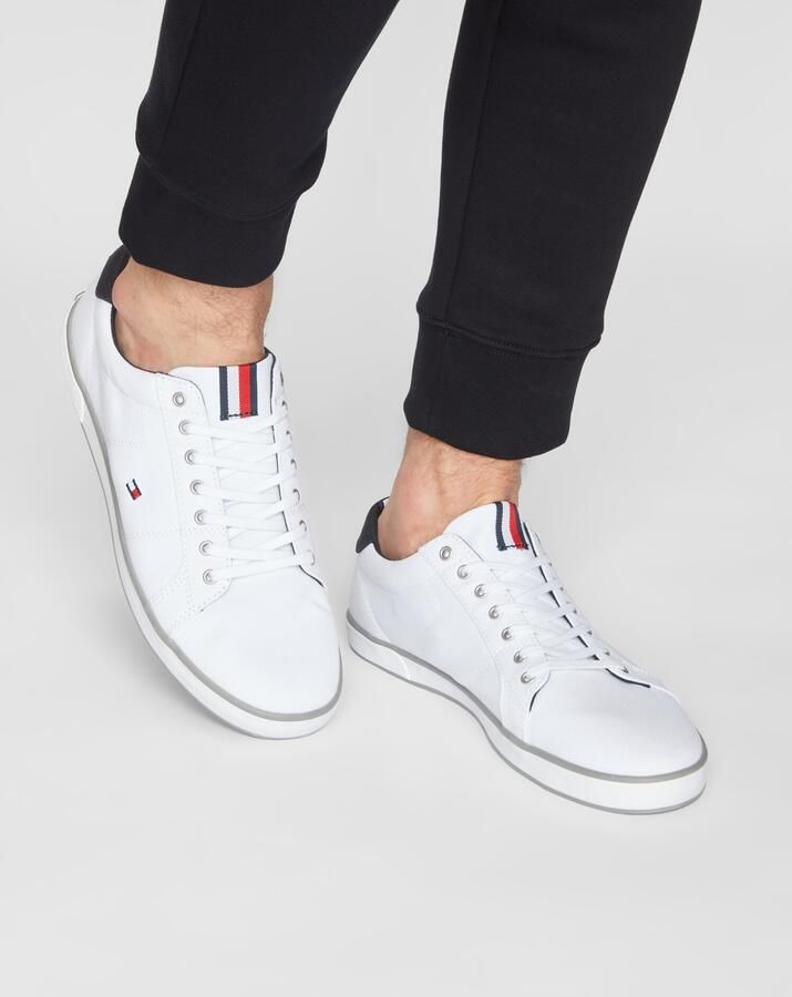 Tommy Hilfiger Sneakers H2285ARLOW 1D vrijetijdsschoen lage schoen veterschoen met zijdelingse vlaggen-borduring - Foto 9