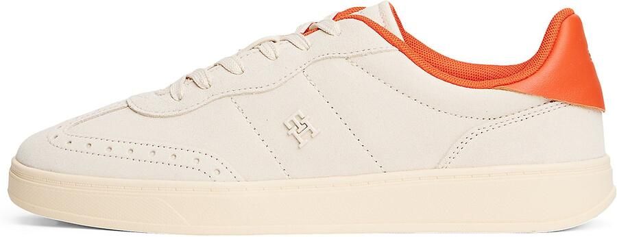 TOMMY HILFIGER Sneakers laag 'Heritage' oranje wit