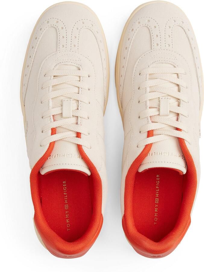 TOMMY HILFIGER Sneakers laag 'Heritage' oranje wit - Foto 3
