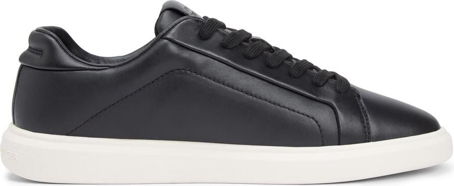 TOMMY HILFIGER Sneakers laag 'Icon Court' goud zwart