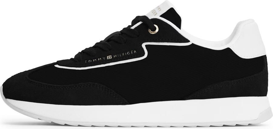 TOMMY HILFIGER Sneakers laag 'Retro' zwart