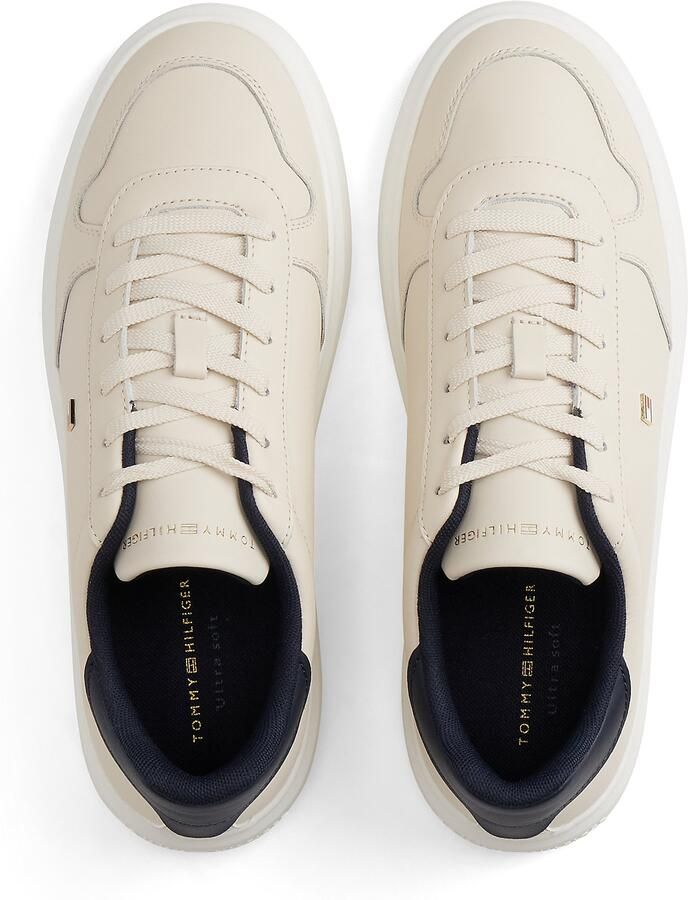 TOMMY HILFIGER Sneakers laag lichtbeige navy - Foto 3
