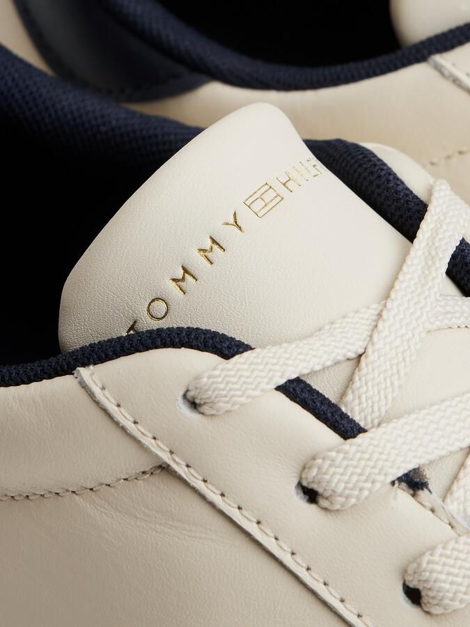 TOMMY HILFIGER Sneakers laag lichtbeige navy - Foto 4