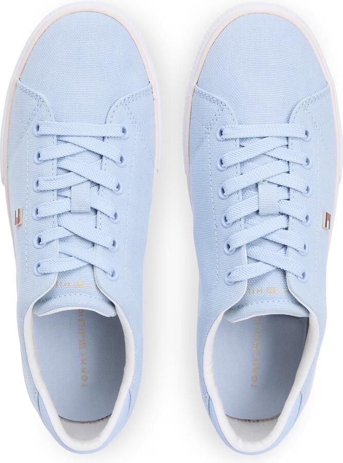 Tommy Hilfiger Low-top sneakers van canvas - Foto 3